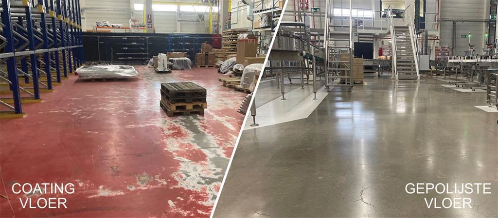 10 jaar later… coatingvloer vs Art & Reno vloer